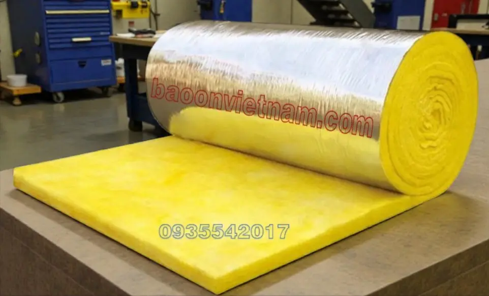 Bông tủy tinh dạng cuộn